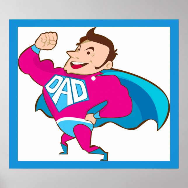 AFFICHE SUPER DAD (Devant)