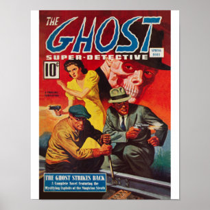 Affiche Super Détective Ghost Printemps 1940