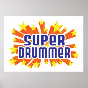 Affiche Super Drummer