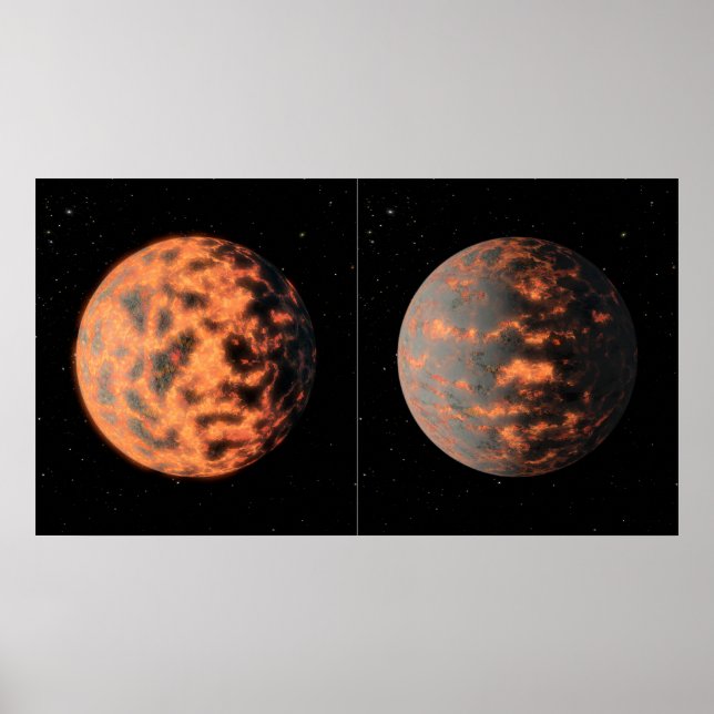 Affiche Super-Earth 55 Cancri E (Devant)