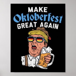 Affiche Super Encore Drôle Trump Boire Bière Mug Cadeau