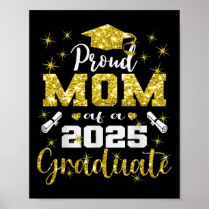 Affiche Super Fier Maman De 2025 Diplômé De Troisième Anné
