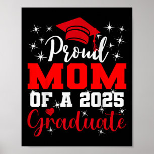 Affiche Super Fier Maman De 2025 Diplômé De Troisième Anné