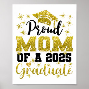 Affiche Super Fier Maman De 2025 Diplômé De Troisième Anné