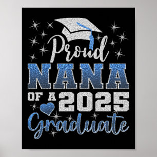 Affiche Super Fier Nana De 2025 Diplômé Awesome Famille C