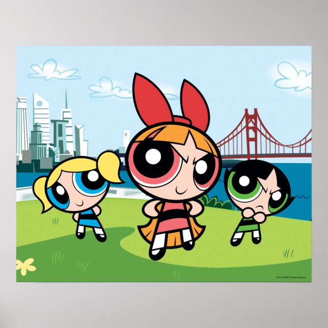 Affiche Super Fierce Powerpuff Girls (Devant)