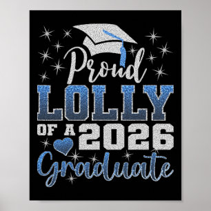 Affiche Super Fière Sucette De Senior Diplômé de 2026