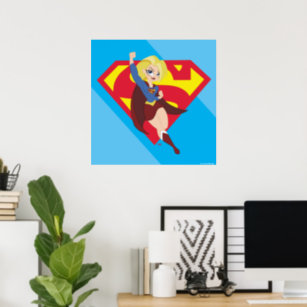 Affiche Super Hero filles Supergirl DC