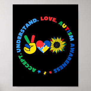 Affiche Super-héros pour enfants autistes Signe de la main