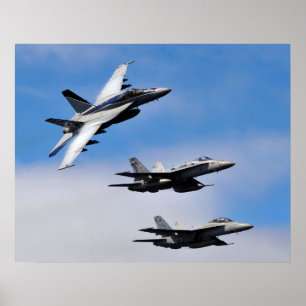 Affiche Super Hornet F/A-18E