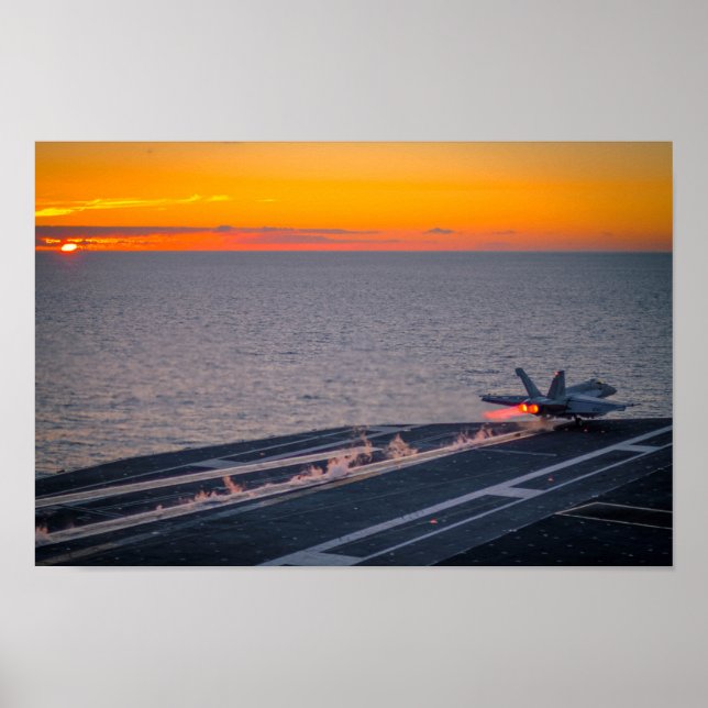 Affiche Super Hornet F/A-18E (Devant)