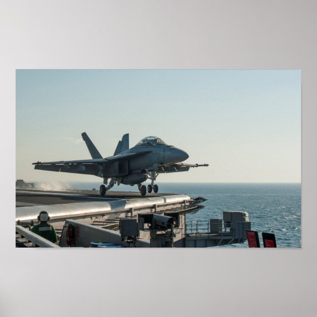 Affiche Super Hornet F/A-18F (Devant)