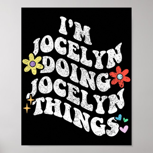 Affiche Super Im Jocelyn Faire Jocelyn Les Choses Drôle Mo (Devant)