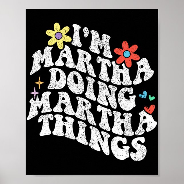 Affiche Super Im Martha Faire Martha Choses Drôle Mères (Devant)