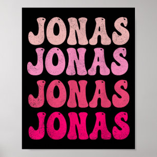 Affiche Super Jonas Prénom D J'aime Jonas T-Shirts Meme