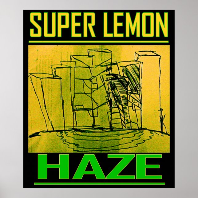 AFFICHE SUPER LEMON HAZE (Devant)