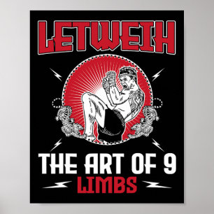 Affiche Super Lethwei Boxing Outfit Kick Mixed martial art