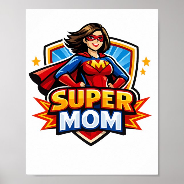 Affiche Super Maman (Devant)