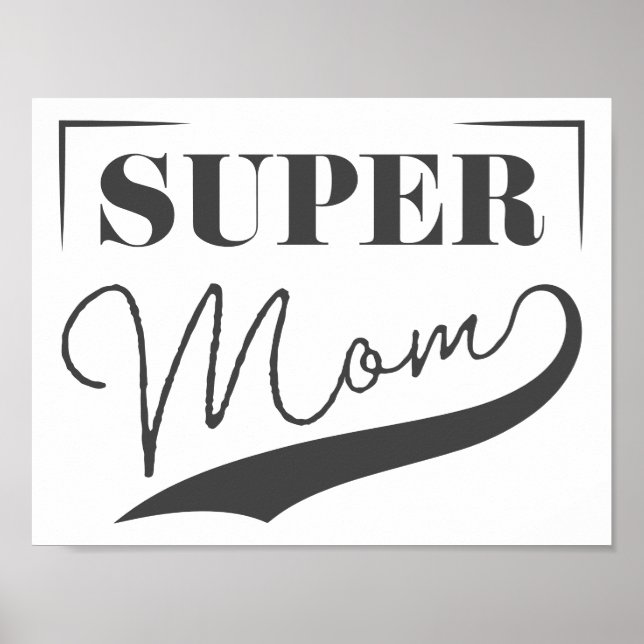 Affiche Super Maman (Devant)
