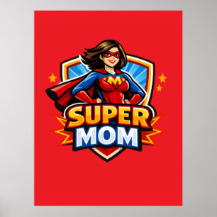 Affiche Super Maman