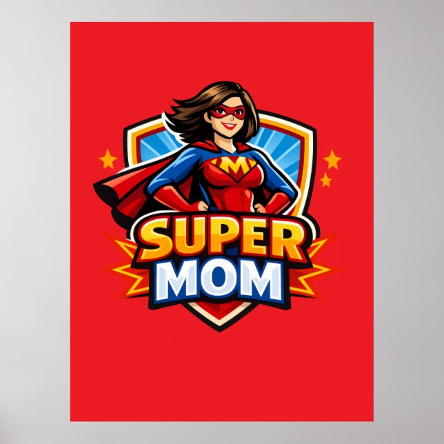 Affiche Super Maman (Devant)