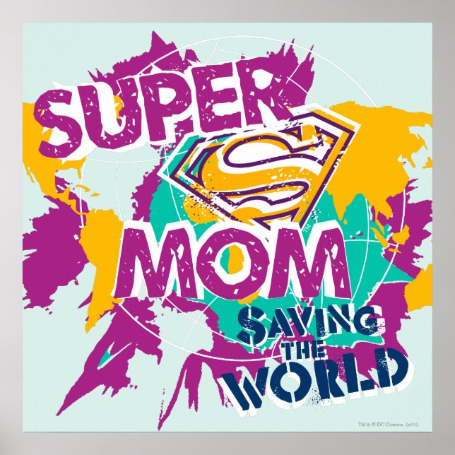 Affiche Super Maman sauve le monde (Devant)