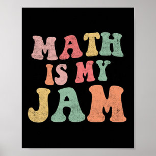 Affiche Super Math est ma confiture le premier jour de ret