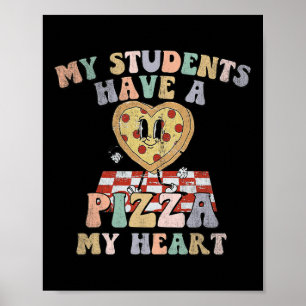 Affiche Super Mes Élèves Ont Pizza De Mon Enseignant Du Co