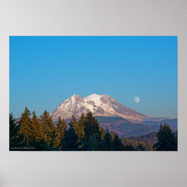 Affiche Super Moon 2014 (Devant)