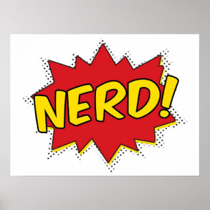 Affiche Super Nerd