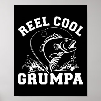 Affiche Super Papa Pêcheur Grincheux 