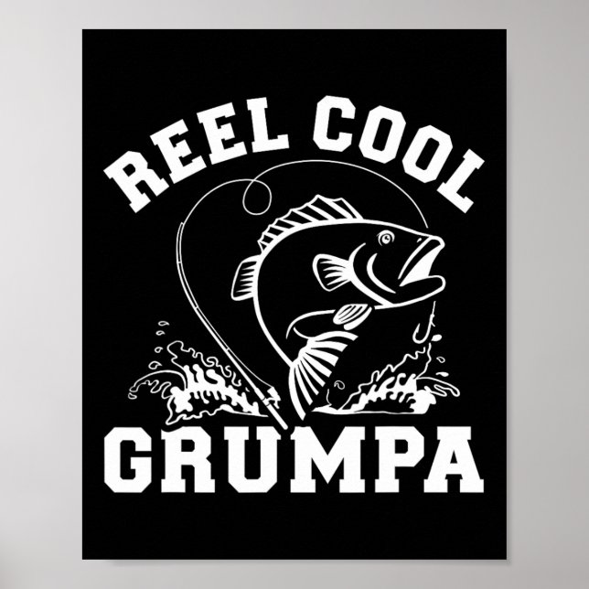 Affiche Super Papa Pêcheur Grincheux  (Devant)