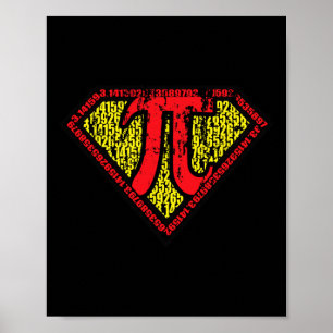 Affiche Super Pi Day 2021 Superhero Pour Les Geeks De Math