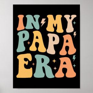 Affiche Super rétro dans Mon Papa Era Père &#; s Jour