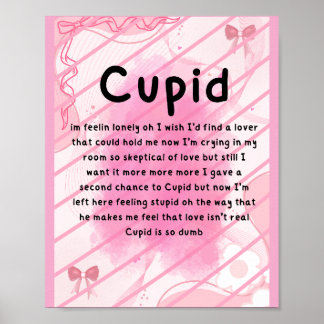 Affiche 💗🎀 Super Rose Cupidon 💕✨