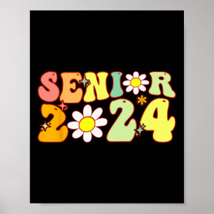 Affiche Super Senior 2024 Retour À La Classe De Graduation