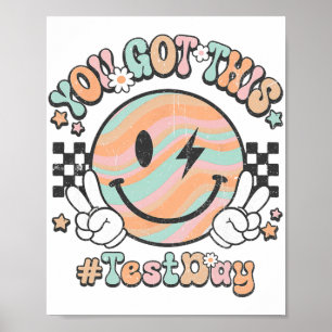 Affiche Super Sourire Visage Ce Vous Avez Rock Jour De Tes