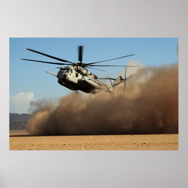 Affiche Super Stallion CH-53E (Devant)