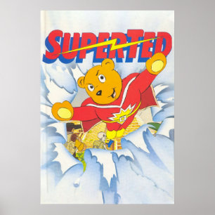 Affiche SUPER TED superposé