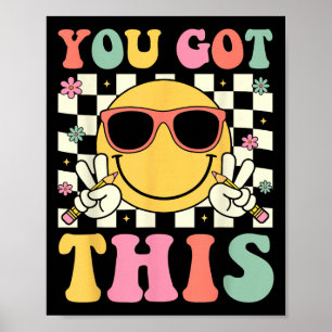 Affiche Super Vous Avez Ce Smile Face Testing Day Enseigna