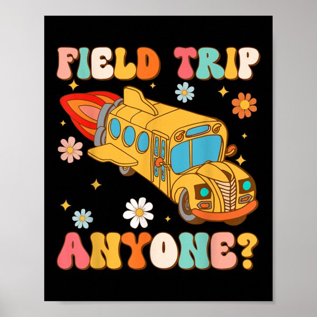 Affiche Super Voyage sur le terrain N'importe qui Conducte (Devant)