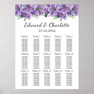 Affiche Superbe Baie de Mariage floral