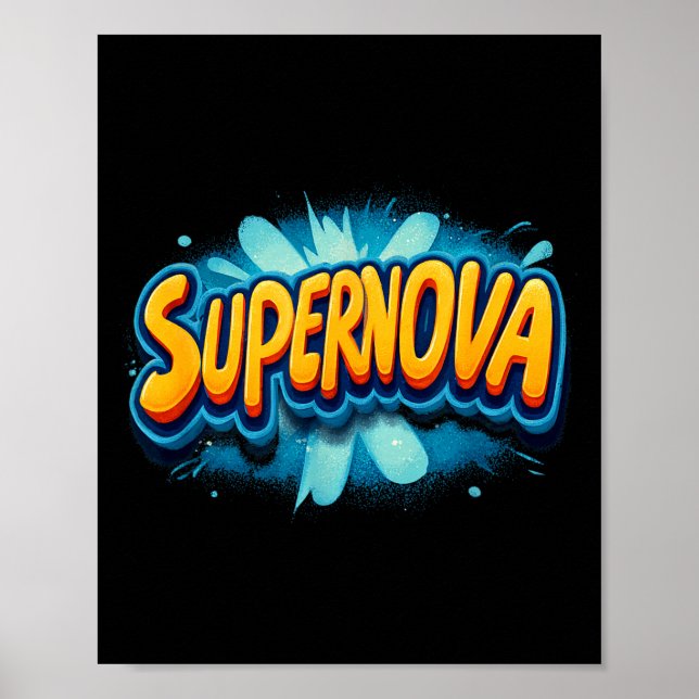 Affiche Superbe Costume de Supernova pour Garçons et Fille (Devant)
