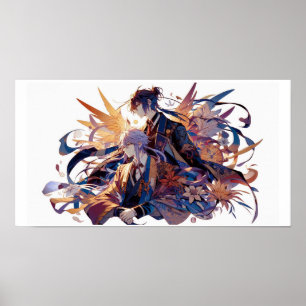 Affiche Superbe Décor Art Anime
