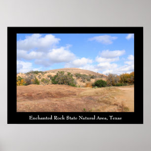 Affiche Superbe Enchanted Rock State Natural Area