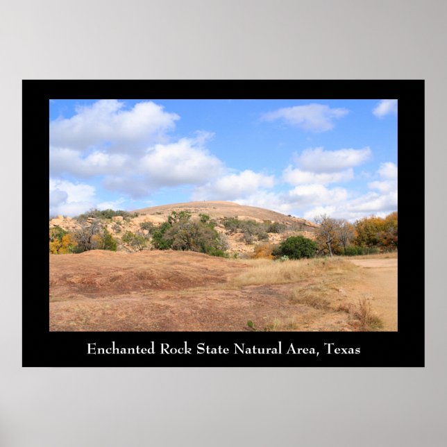 Affiche Superbe Enchanted Rock State Natural Area (Devant)