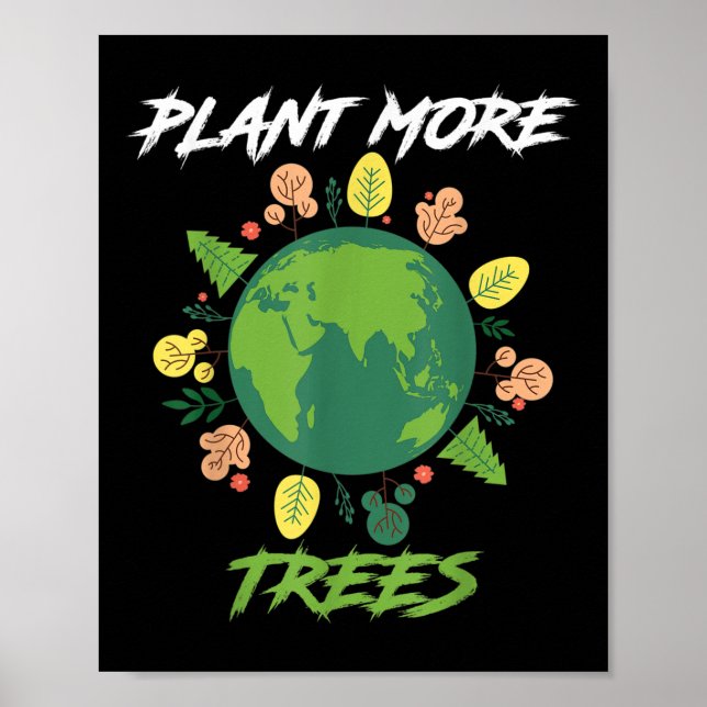 Affiche Superbe Globe terrestre Jour de la Terre Protectio (Devant)