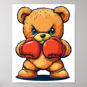 Affiche Superbe tenue de boxeur pour les amateurs de gants