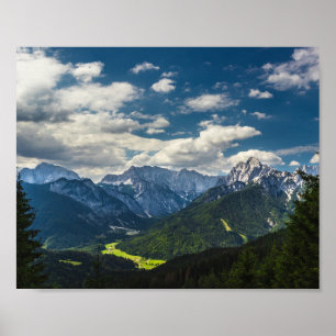 Affiche Superbes alpes juliennes