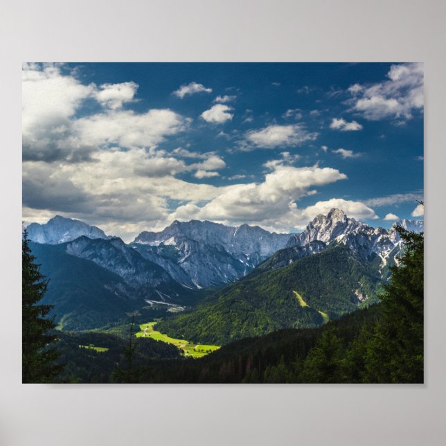 Affiche Superbes alpes juliennes (Devant)